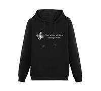 YouBello Life is Strange White Life is Strange Men's Sweatshirts Unisex Black Hoodies L