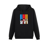 YouBello Lupin The Third Arsene Lupin Men's Sweatshirts Unisex Black Hoodies XL