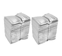 Youbones 100 PièCes SéRies DéJeuner GlacièRe Sac Isolation Pliant Pique-Nique Portable Glace Pack Alimentaire