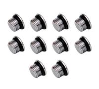 Youbones 10X Détendeur 1Er Étage de Plongée sous-Marine Pièce de Rechange pour Plongée sous-Marine avec Bouchon de Port