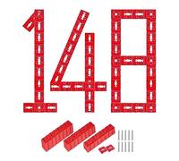 Youbones 148 Pièces de Rechange pour Accessoires D'Écarteurs de Boîte Électrique + 10 Vis, Écarteurs pour Prise Électrique, Douille D'Adaptation pour Prise Électrique