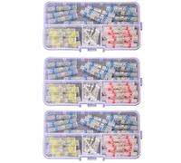 Youbones 150Pcs Connecteur Thermorétractable Bornes de Commande étanches Bras de Soudure Tube Fil Bout à Bout Isolé Connecteurs DIY Kit de Câble électronique