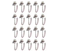 Youbones 20X DC12-24V UVC 270-280NM Purificateur d'eau Ultraviolet Stérilisation Distributeur d'eau pour Animaux de Compagnie Humidificateur LED Module de Désinfection