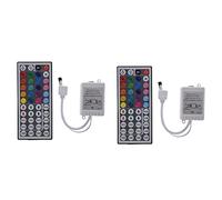Youbones 2X 44 Cles IR Telecommande pour RGB LED 5050 Bandes de