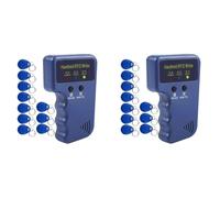 Youbones 2X Copieur de Duplicateur D'Écrivain de Lecteur RFID 125KHz Tenu dans la Main, Programmeur de Cloner de Carte D'Identité de Mise à Niveau, avec 20 Pièces de Cartes Réinscriptibles