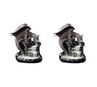 Youbones 2X Dragon Décor Cascade Porte-Cône D'Encens Encensoir Encensoir Palnik Encens Méditation Refoulement Encensoir