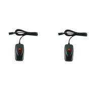 Youbones 2X Fog Machine Fil Télécommande Portable XLR pour 400W 900W