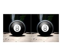 Youbones 2X Jouet et Magic 8 Ball Diseuse de Bonne Aventure Posez des Questions Révélez des Réponses pour Les Amis et Amusant pour Les Enfants