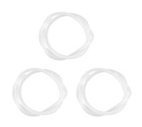 Youbones 3pièces 5mm Tube de Tuyau Flexible 1M 3.3ft de Tuyau de Silicone de CatÉGorie Comestible D'Od X de 7mm OD