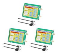 Youbones 3X MAX2870 23.5-6000MHz GéNéRateur de Signal 0.5PPM Source de Signal à Faible Bruit ÉCran Tactile Logiciel PC ContrôLe PLL VCO