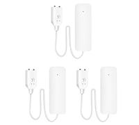 Youbones 3X Tuya Zigbee Capteur de Fuite D'Eau Détecteur D'Inondation Sans Fil Alerte de Détection de Fuite D'Eau Alarme de Débordement de Niveau D'Eau