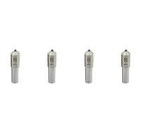 Youbones 4X OctaèDre Pointe Diamant Dresser pour Meule Meuleuse Pierre Outil Pansement Stylo Les Pièces de Réparation Meule Affûteuse