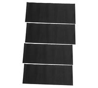 Youbones 4X Plancher Antidérapant de Scooter de Mer Feuil Le SynthéTique de Mousse D'Eva 37X92cm Tapis Noir de Planche de Surf de Jet-Ski Noir de Skis de Motomarine