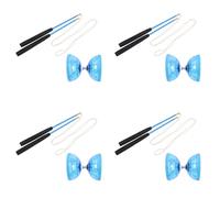 Youbones 4X TROIS Roulements à Double Tête Diabolo Jouet de Fitness de Plein Air Diabolo pour Enfants Plus âgés