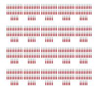 Youbones 500 Pièces Séries 45 Degrés pour Traceur de Découpe Vinyle Coupe Couteau Lame Lame Haute Dureté Carbure de Tungstène Machine-Outil