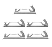 Youbones 5X Cadre Ajustable Fraisé Dent Polisseur de Corps de Voiture Fichiers Polissage de Panneau en Métal Dent Courbe Porte-Fichier en Acier (Moyen)