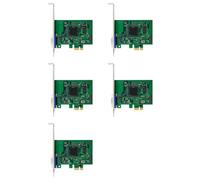 Youbones 5X Carte Graphique ST425 PCIe X1 AST2400 2K VGA 1920 X 1200 32 Bpp à 60 Hz pour 10/11, Adaptateur de Carte D'Extension PCIE 32/64 Bits