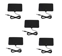 Youbones 5X Plat HD Zoom Numerique Interieur Antenne TV HDTV 50 Mile Gamme TVFox VHF UHF DVB