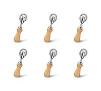 Youbones 6X Coupeur de Roue de Pâtisserie - Roue de Coupe de Pâtes - Coupe-Pâte de Roue de Coupeur de Sertisseur de Ravioli pour des Accessoires de Pâtes de Cuisine