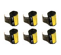 Youbones 6X Film Couleur Négatif ECN-2 35 mm Rouleau de Film Couleur pour Appareil Photo 35 mm 8EXP pour 135 Appareils Photo NT Film Couleur Type 135 de Haute Qualité
