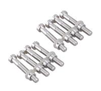 Youbones 8 Pièces Séries M2.5X18.5mm Vis de Phonographe de Plateau Tournant, de Remplacement de Matériel Vinyle de de Stylet de Cartouche Lecteur de Disques LP