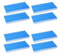 Youbones Airbrush Hobby Kit de Filtres pour Cabine de PulvéRisation D'AéRographe, Cabine en Fibre de Verre Remplacer le Filtre Compatible pour Master, 8 PièCes