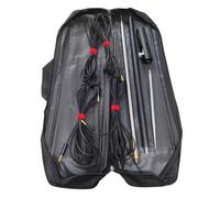 Youbones Antenne portable à ondes courtes pour réglage de bande de 20 m à 6 m en extérieur de l'antenne GP