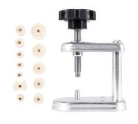 Youbones BoîTier de Montre 13 PièCes Matrices de Cristal Couvercle du BoîTier Vis Presse Presseur Fermer Kit de RéParation D'Horlogers