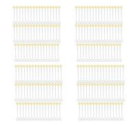 Youbones Daubers Lot de 200 pinceaux en cuir avec poignée en métal pour travaux manuels