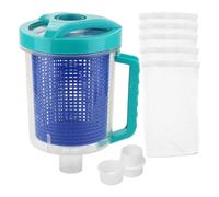 Youbones Kit de Collecteur de Feuilles pour Piscine Professionnel Cans Ector Leaf Canister à Grande Capacité avec Panier en pour Piscine