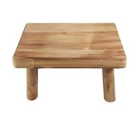 Youbones Lits Hauts Escabeau en Bois Tabouret en Bois Cuisine Salon Placard Robuste Design Rustique et RéTro