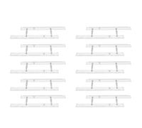 Youbones Lot de 10 règles marines parallèles - Points d'attribution pour tracer les règles parallèles - 450 mm