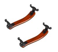 Youbones Lot de 2 supports d'épaule de violon professionnels 1/4 1/2 taille complète réglable en érable