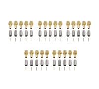 Youbones Lot de 25 connecteurs coaxiaux SMA pour RG58, RG142, RG400, LMR195, RG223