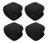 Youbones Lot de 4 housses en mousse coupe-vent anti-bruit pour caméra de session 5 à 4