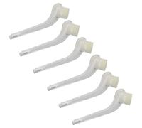 Youbones Lot de 6 attrape-reine en forme de tube, en plastique, n'endommage pas la cage d'abeille, outils d'apiculture professionnels