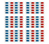 Youbones Lunettes 3D, 60x de Lentilles StéRéO en Papier Rouge et Bleu pour Films Ensemble de Lunettes 3D en Papier Anaglyphe