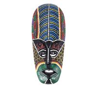 Youbones Masque Tenture Murale Un Mur Massif Sculpture Peint Un des Murs Bar Décoration Masque Totem Africain A