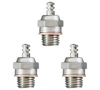 Youbones RC Parts Glow Plug OS OS Ancien A3 No.6 6 Standard Glow Plug Spark Hot pour RC Car Truck Nitro Engine - (3Pcs)