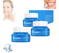 Youbuy Whitening Cream,Teeth Whitening Powder,Simply White Teeth Whitening Powder,Instant Whitening and Stain Removal, Enamel Powder,Cleaning Tooth Fresh Breath Care Oral (3)