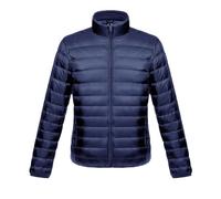 YOUCAI Homme Doudoune Thermique légère Zippée Vestes Hiver Chaud Col montant Manteau de neige Chaud Isolant et Pliable Parka Coupe-vent avec Poches Navy