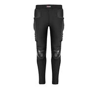 YOUCAI Pantalon Moto Cross Pantalon de Protection Pantalon de Ski Cyclisme Protection pour Patinage Snowboard Skating Roller Vélo VTT Descente Handball Rugby,Noir,L
