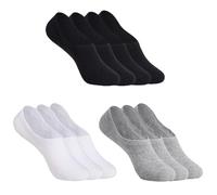 YOUCHAN 10 Paires Chaussettes Invisible Hommes Femmes Socquettes