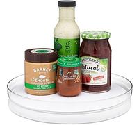 YouCopia FridgeView Plateau tournant avec Tapis, 28 cm, Blanc