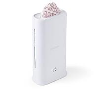 YouCopia StoraBag Distributeur de sacs en plastique peu encombrant pour armoire de cuisine ou garde-manger, taille unique, blanc moucheté