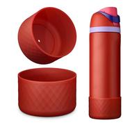 YOUCOX Botte en silicone pour bouteille d'eau Owala de 710 ml, 2 manchons de protection antidérapants pour bouteilles d'eau FreeSip/Twist/Flip - Sans BPA, passent au lave-vaisselle
