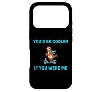 You'd Be Cooler If You Were Me Trottinette Humoristique Motif Paresseux Coque pour iPhone 17 Pro