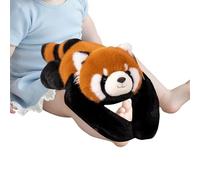 Youding Animal en Peluche Panda | Paresseux De Raton Laveur en Peluche Douce De 500 G | Coussin D'aide Au Sommeil Confortable, Jouet Anti-Stress, Oreiller pour Les Âges | pour Étudiants Ad