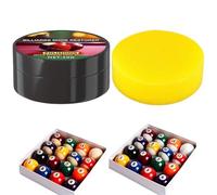 Youding Billiard Shine Restorer - Nettoyant Et pour Tige De Queue 100 G | Pâte À Polir pour Queues De Billard À Neuf Billes en Bois | Vernis Brillant Anti-Rayures | Outil De Maintenance pour Les