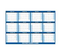 Youding Calendrier Effaçable à Sec 2026 | Format 81 x 122 cm pour Toute l'Année | Calendrier Effaçable À Orientation Horizontale Ou Verticale Pour Une Organisation Simplifiée - Pour La Maison Et
